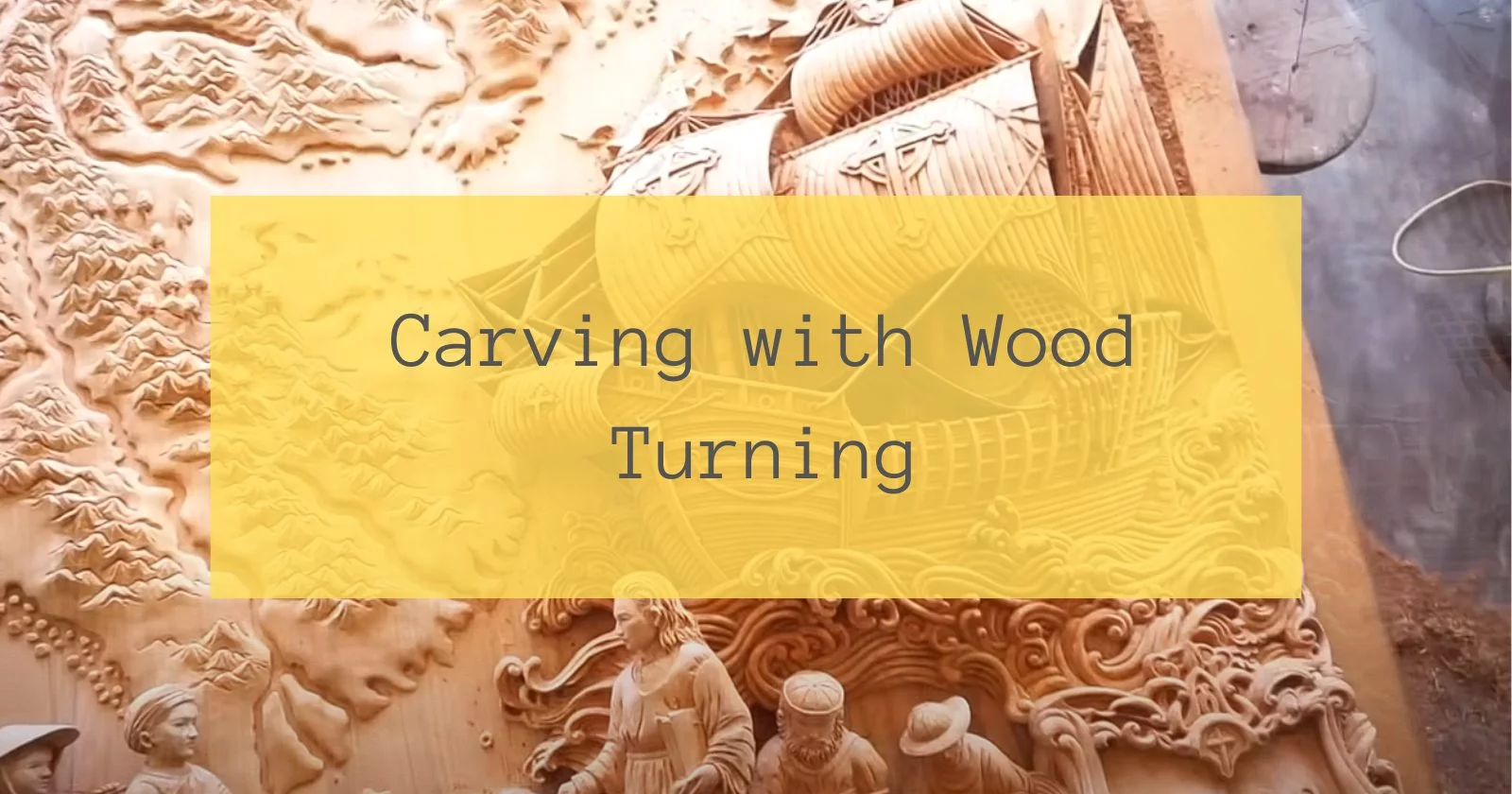 Carving with Wood Turning