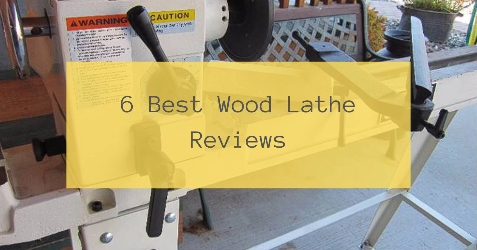 6 Best Wood Lathe Reviews