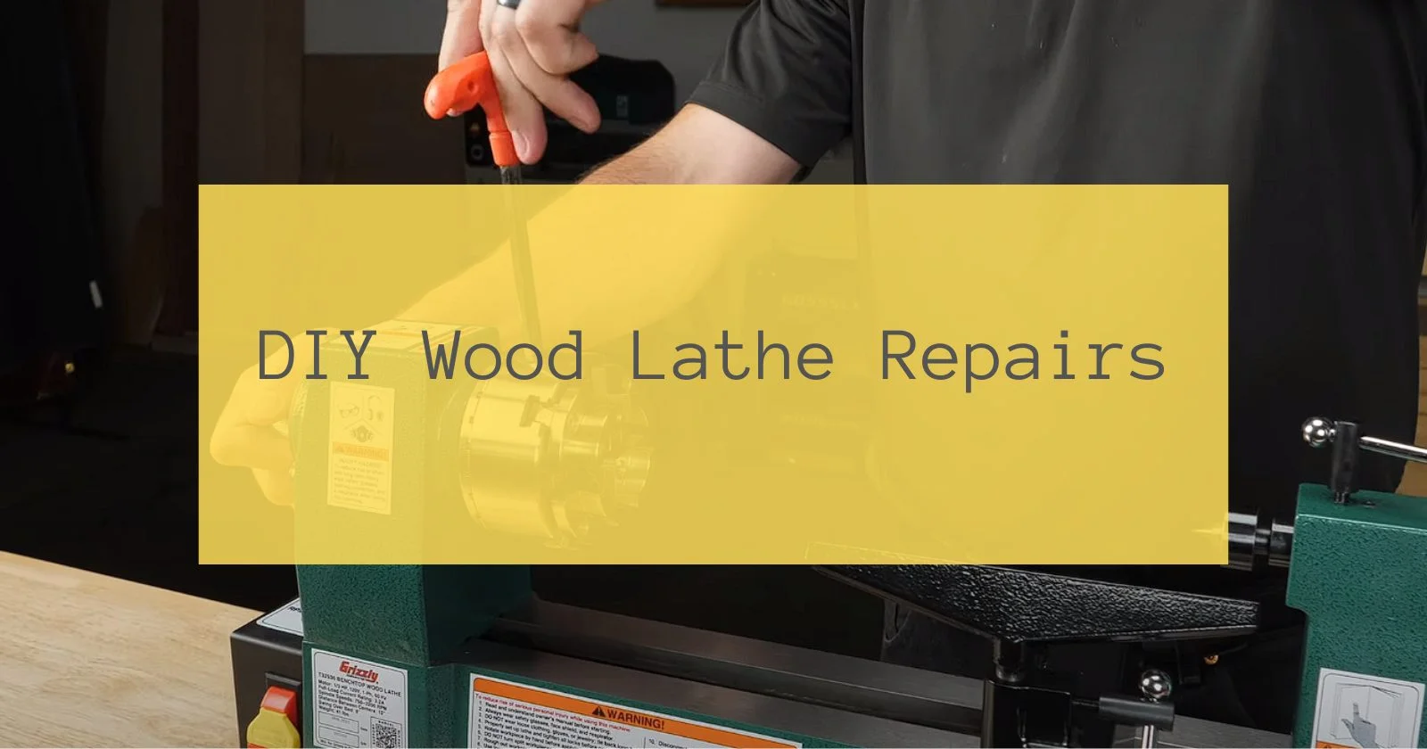 DIY Wood Lathe Repairs
