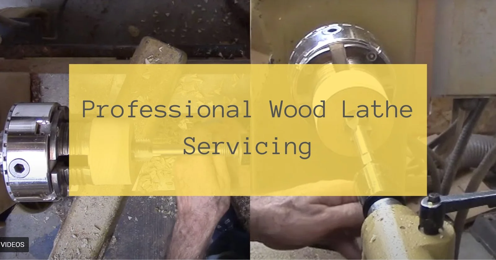 Professional Wood Lathe Servicing