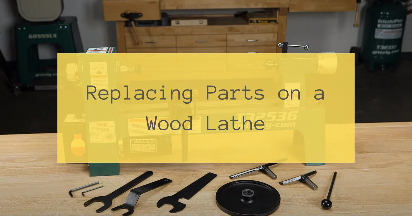 Replacing Parts on a Wood Lathe