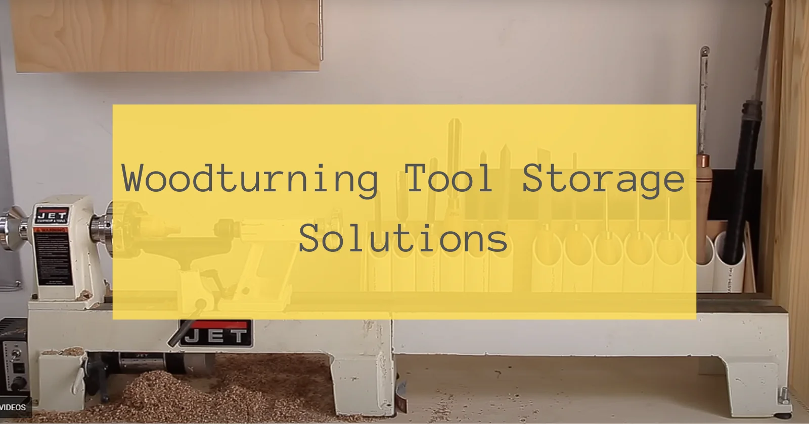 Woodturning Tool Storage Solutions