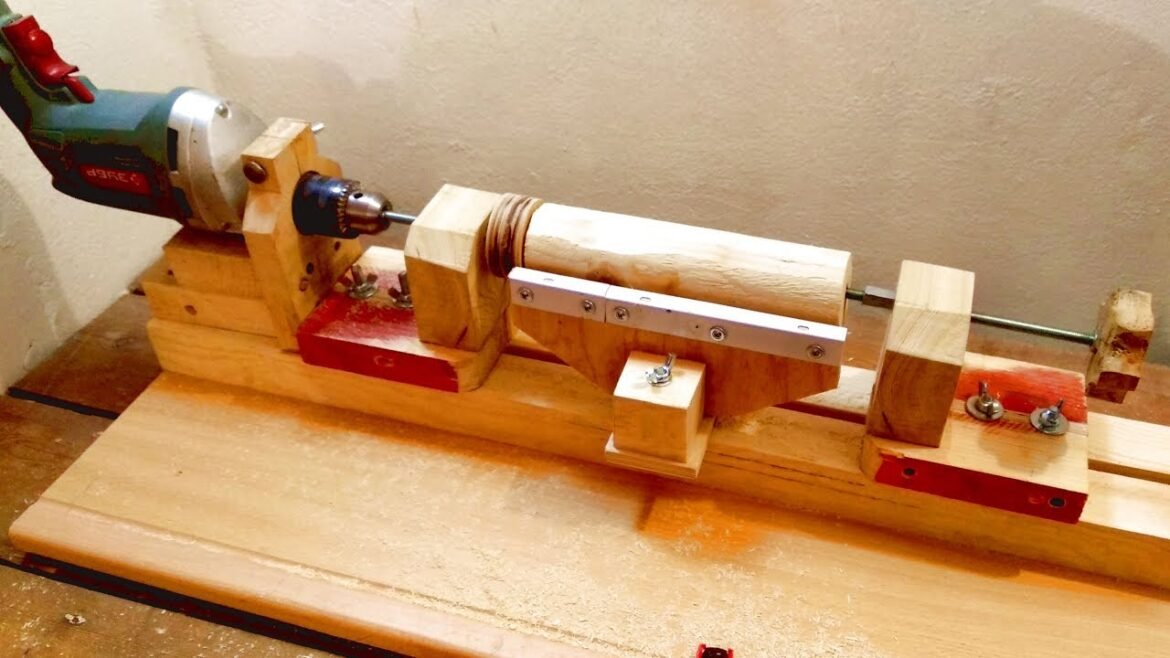 Homemade Wood Turning Lathe