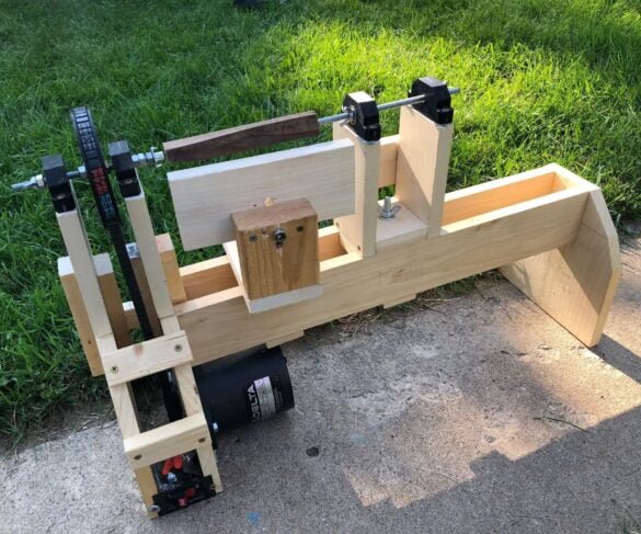 How to Build a Wood-Turning Lathe