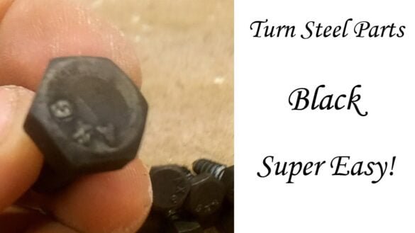 Metal Turning Black