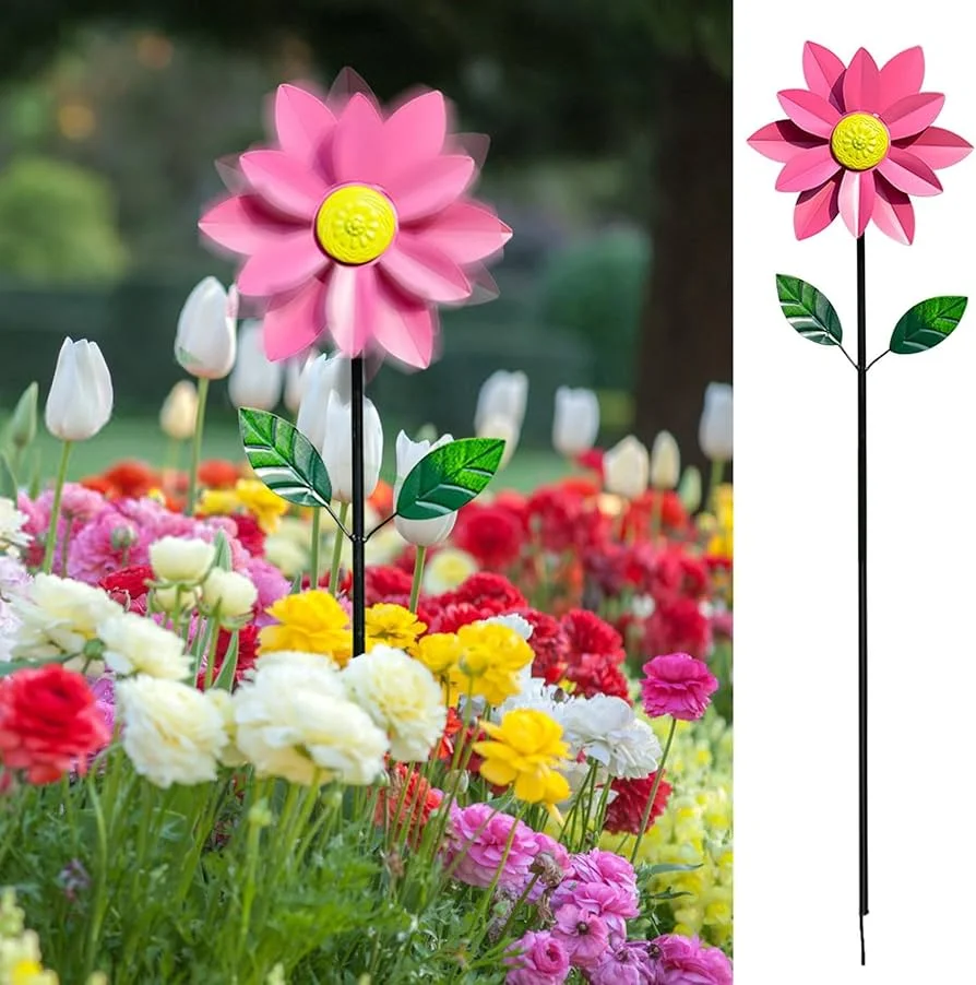 Metal Turning Flowers