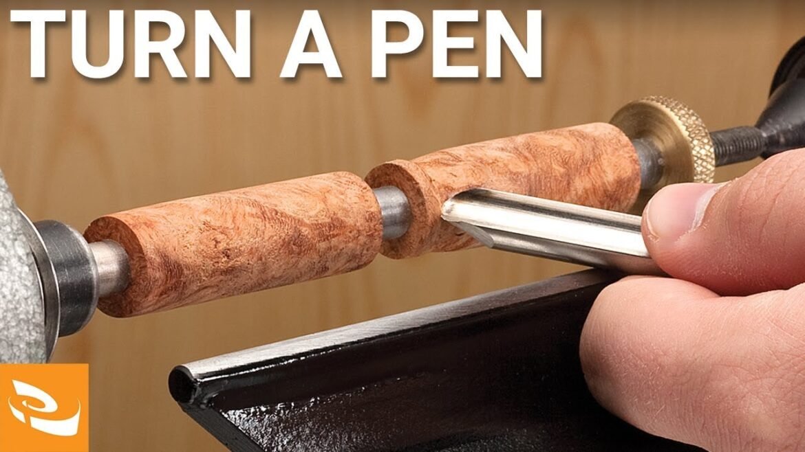 Turning a Pen on a Lathe