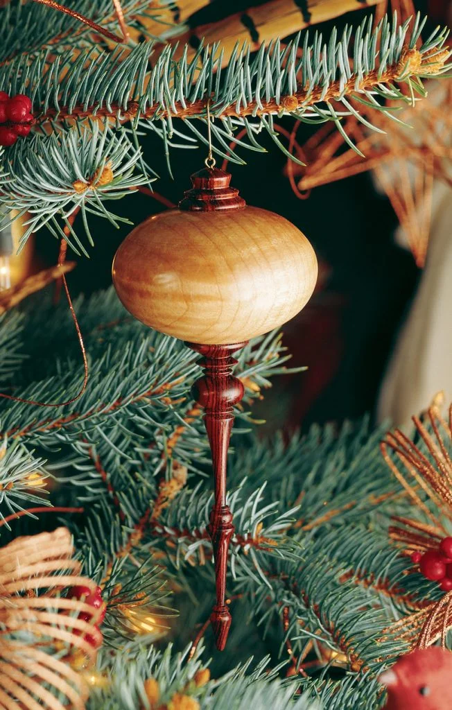 Turning Christmas Tree Ornaments