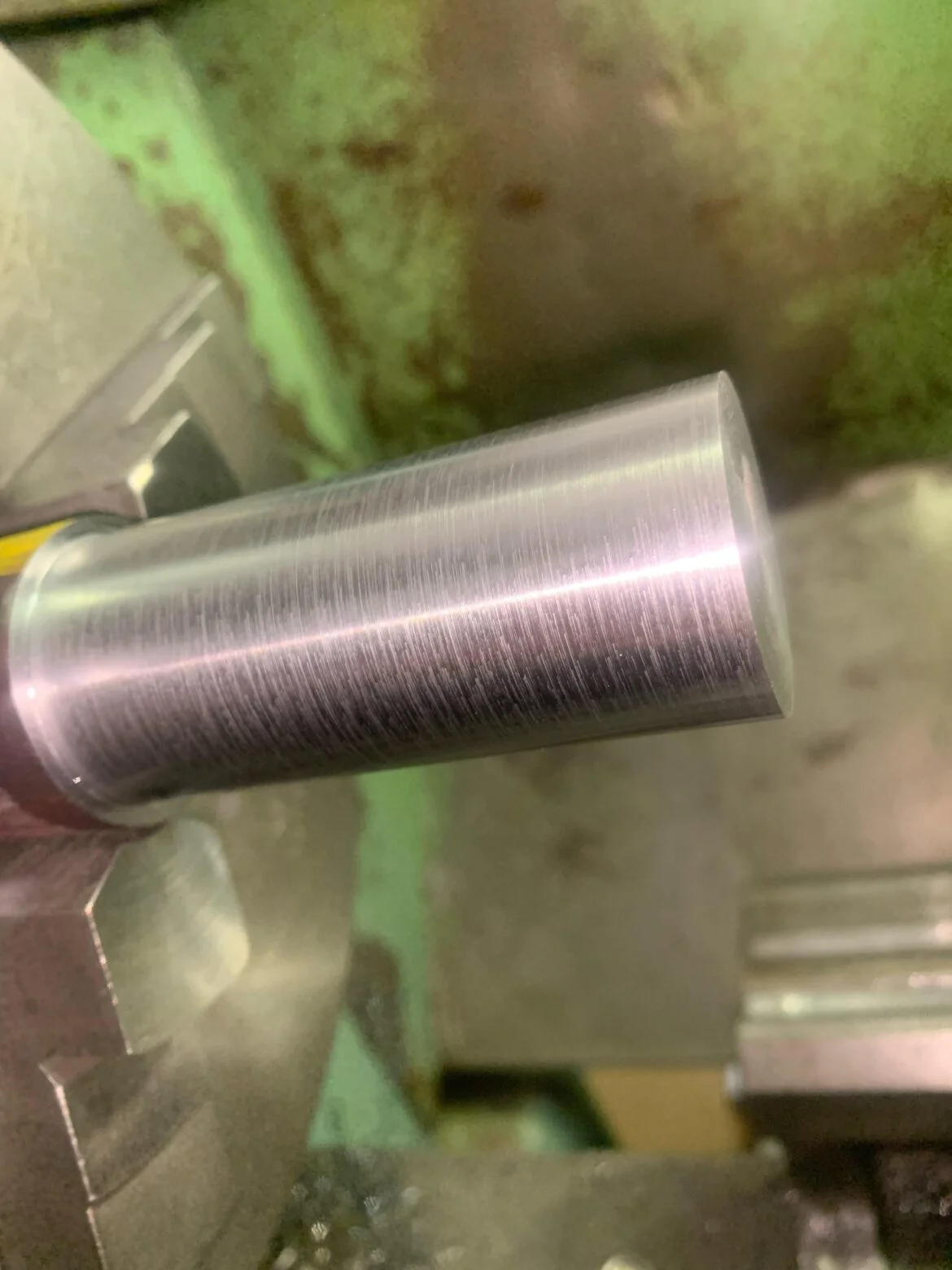 Turning Steel on Lathe