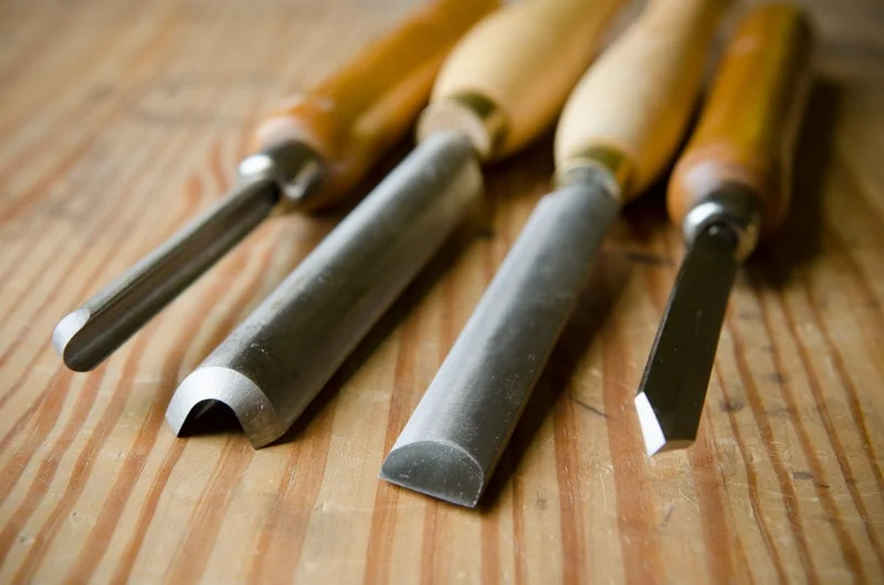 Wood Lathe Turning Chisels
